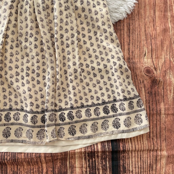 Madewell Sun Isle Moroccan Floral Cream Print
Twisted Straps Silk Dress - Picture 3 of 6